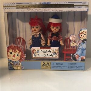 Barbie Collector Classic Raggedy Ann & Andy Dolls